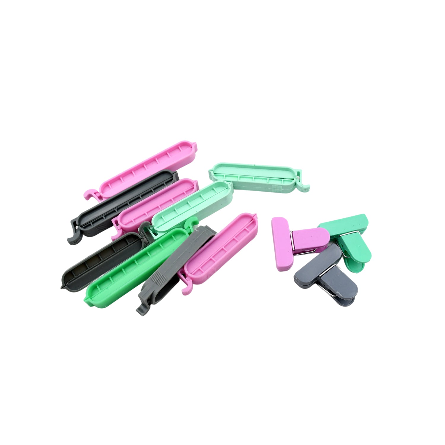 Plastic bag clips for snacks and kitchen use Plastic bag clips for snacks and kitchen use